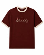 Daddy Contrast Ringer Tee
