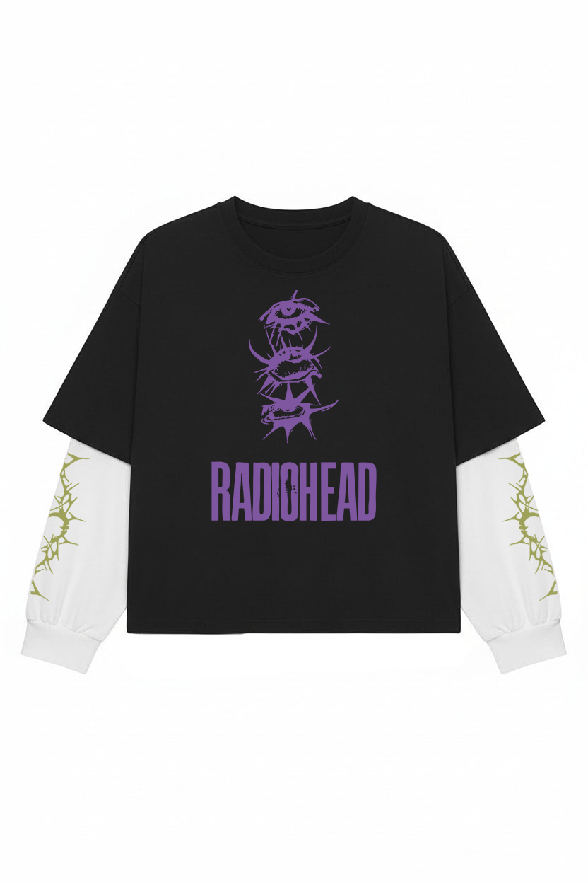 Radiohead – Paranoid Bloom Alennation LS Tee