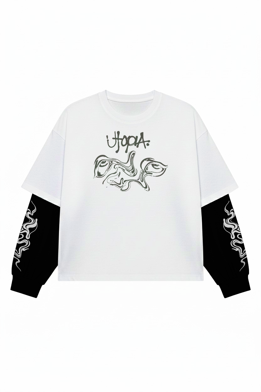 Travis Scott Utopia Chaos LS Tee