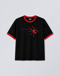 Focus Bitch Spider Ringer Tee