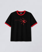 Focus Bitch Spider Ringer Tee