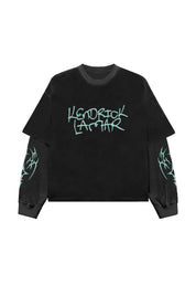 Kendrick 01 Designed Oversized Long Sleeve Tee