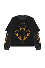 Eminem Designed Oversized Long Sleeve Tee