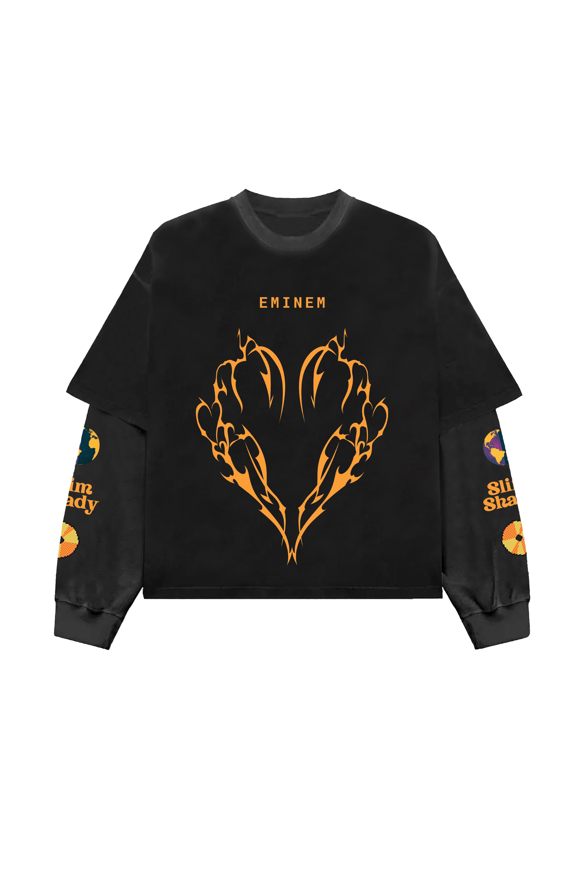 Eminem Designed Oversized Long Sleeve Tee