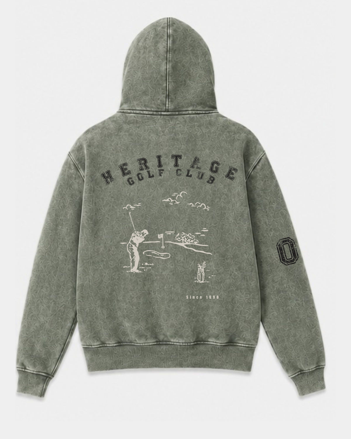 Heritage Golf Club - Acid Wash Hoodie