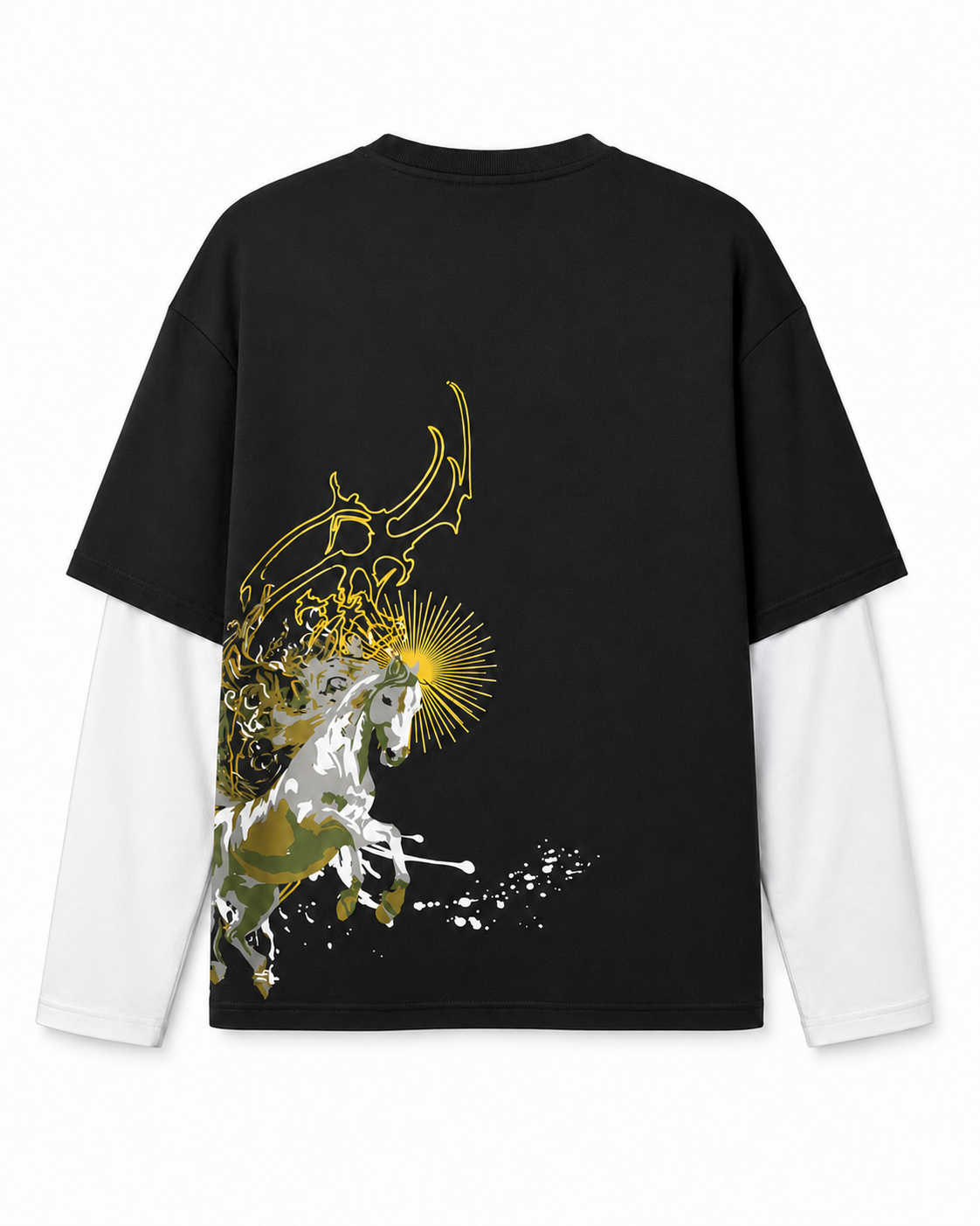 Eclipse Stallion Layered T-Shirt
