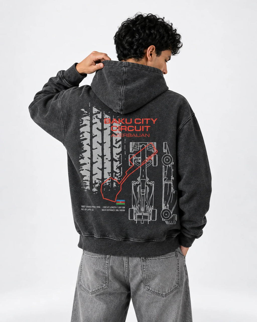 Baku Urban Redline Hoodie