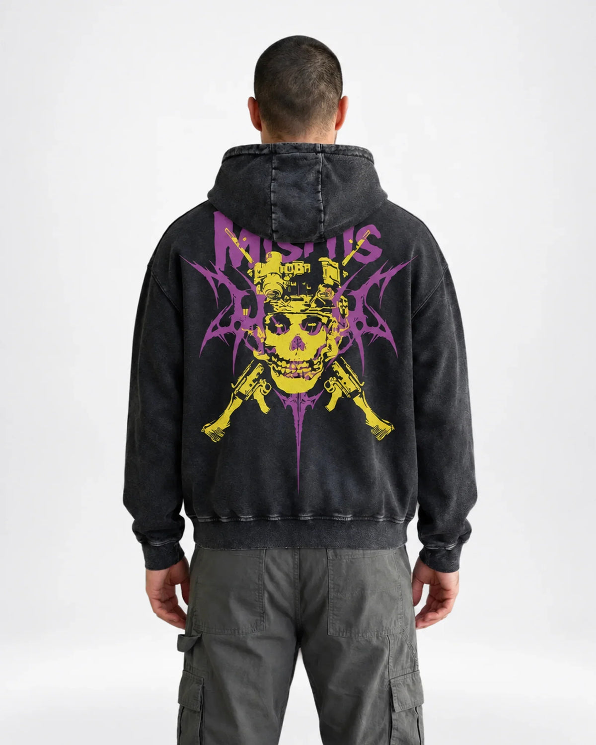 Misfits Skull Uprising Hoodie