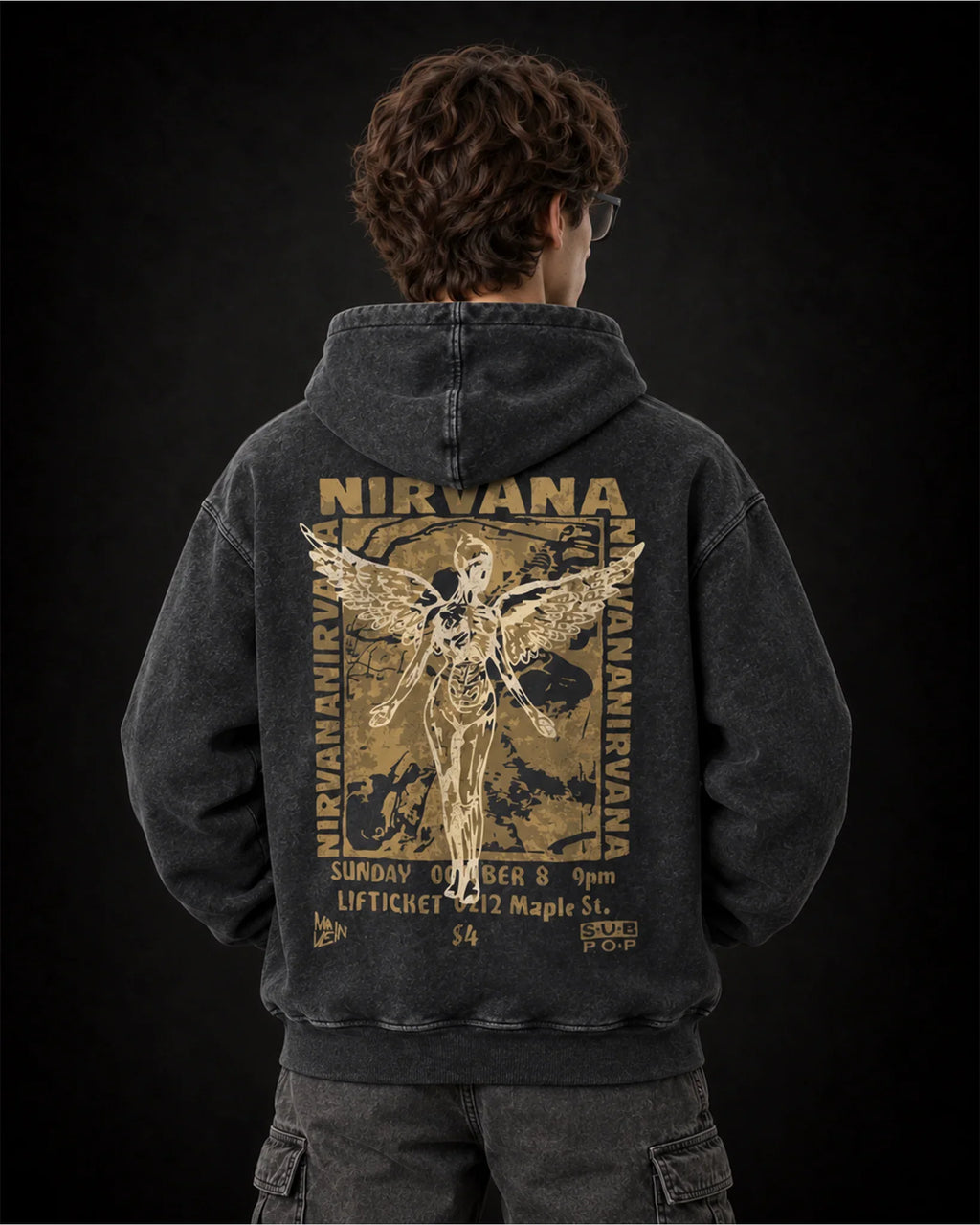 Nirvana Heaven In Distortion Hoodie