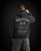 Pablo Escobar Shadow Empire - Acid Wash Hoodie