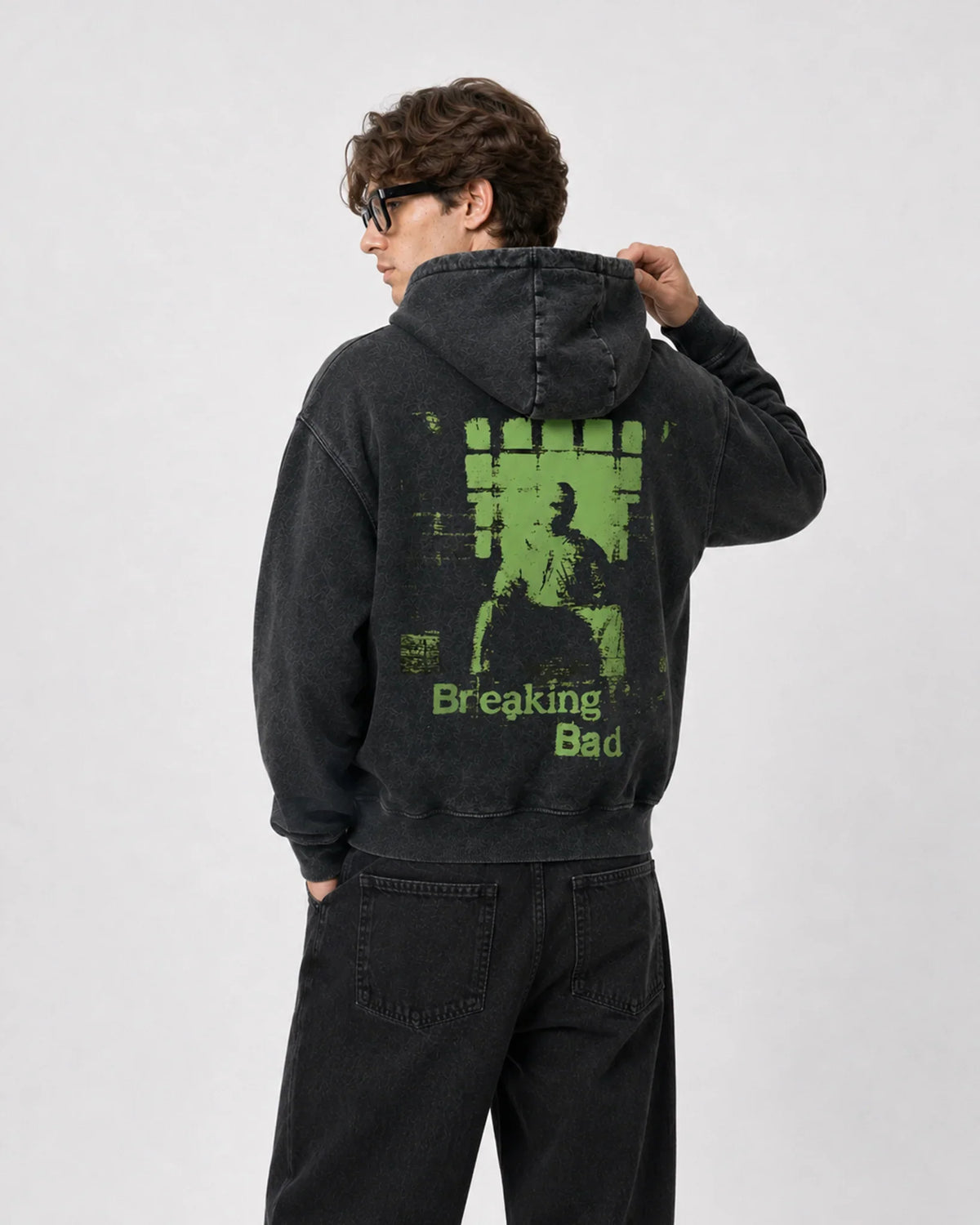 Breaking Bad Toxic Ascension - Acid Wash Hoodie