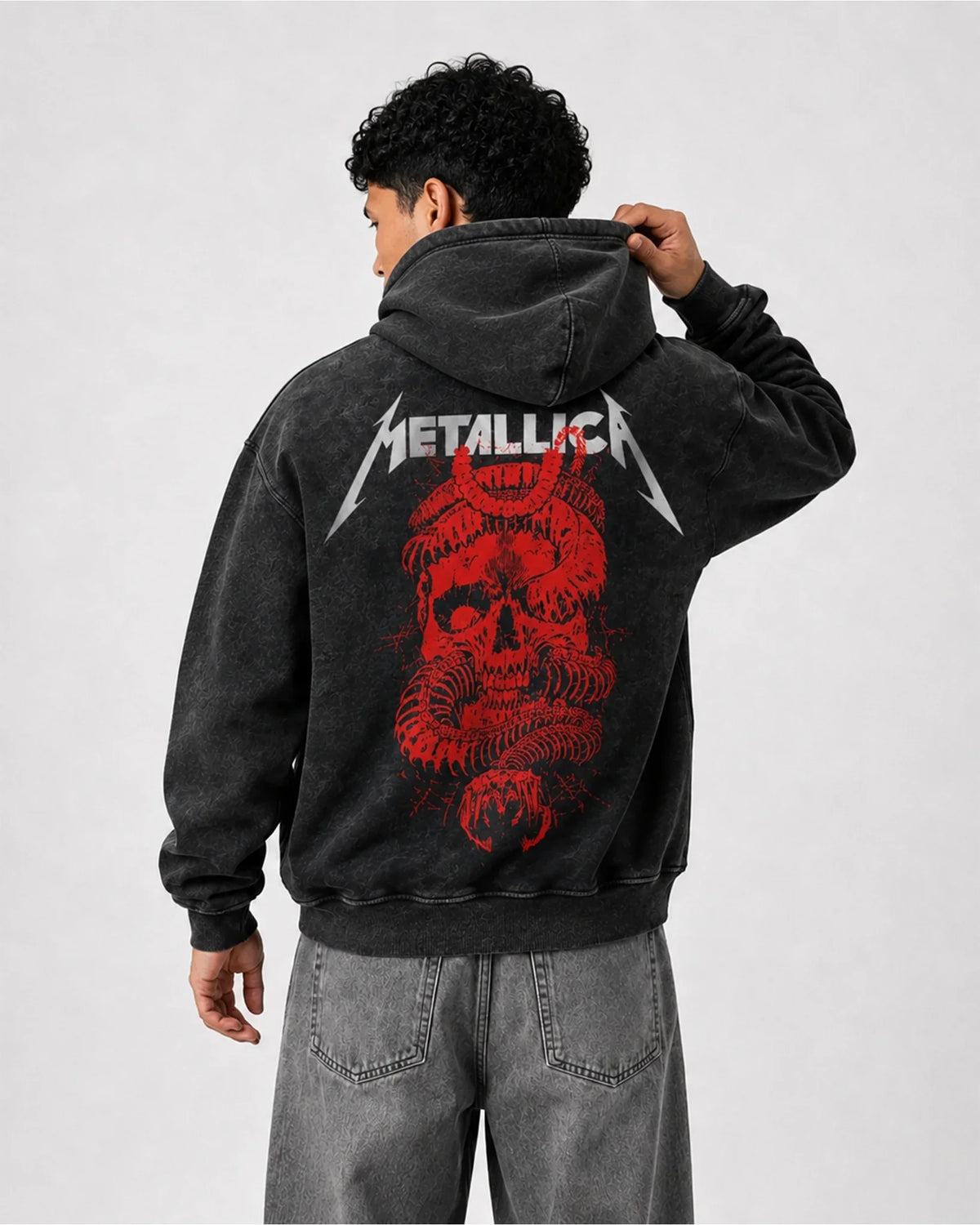 Metallica Chrimson Coil Hoodie