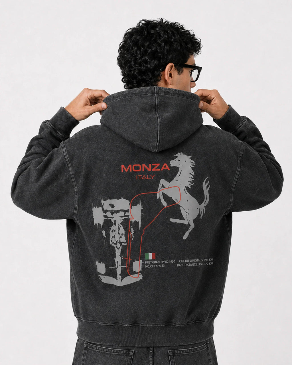 Monza Horsepower Omen Hoodie