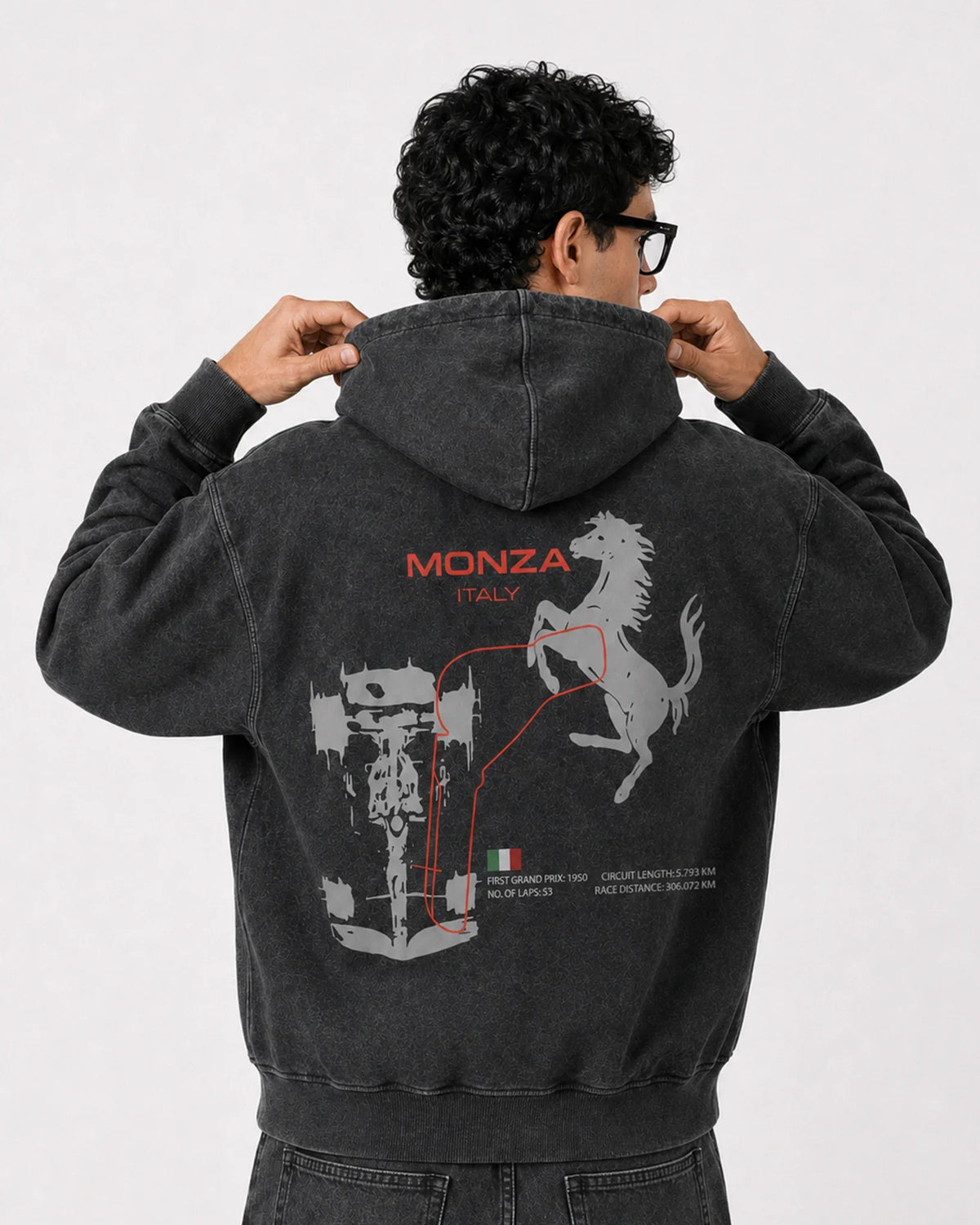 Monza Horsepower Omen Hoodie