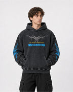 Nirvana Nevermind Youth Decay – Acid Wash Hoodie