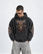 Slipknot - People = Shit Sigil - Acid Wash Hoodie