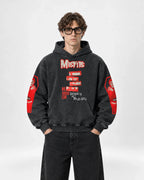 Misfits Legacy Of Brutality - Acid Wash Hoodie