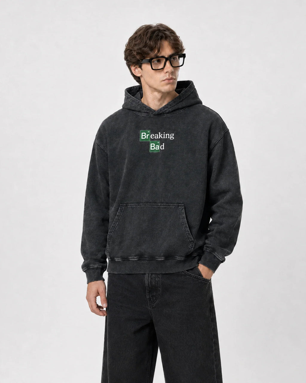 Breaking Bad Toxic Ascension - Acid Wash Hoodie