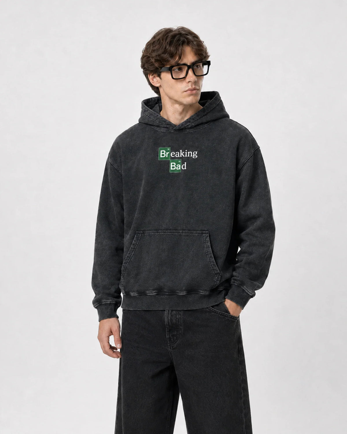 Breaking Bad Toxic Ascension - Acid Wash Hoodie