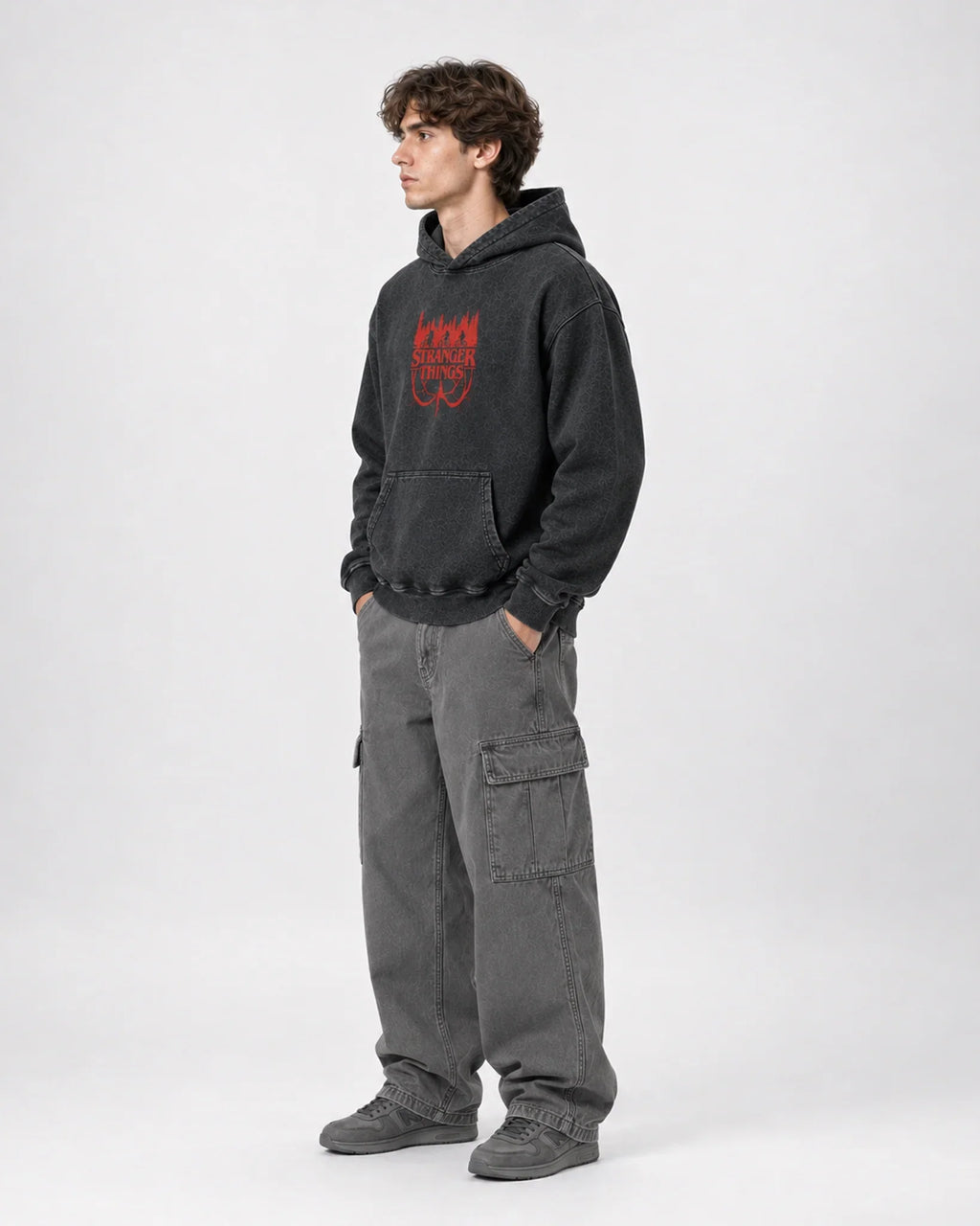 Stranger Things 1984 Red Signal Hoodie