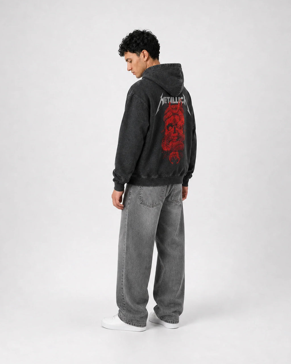 Metallica Chrimson Coil Hoodie