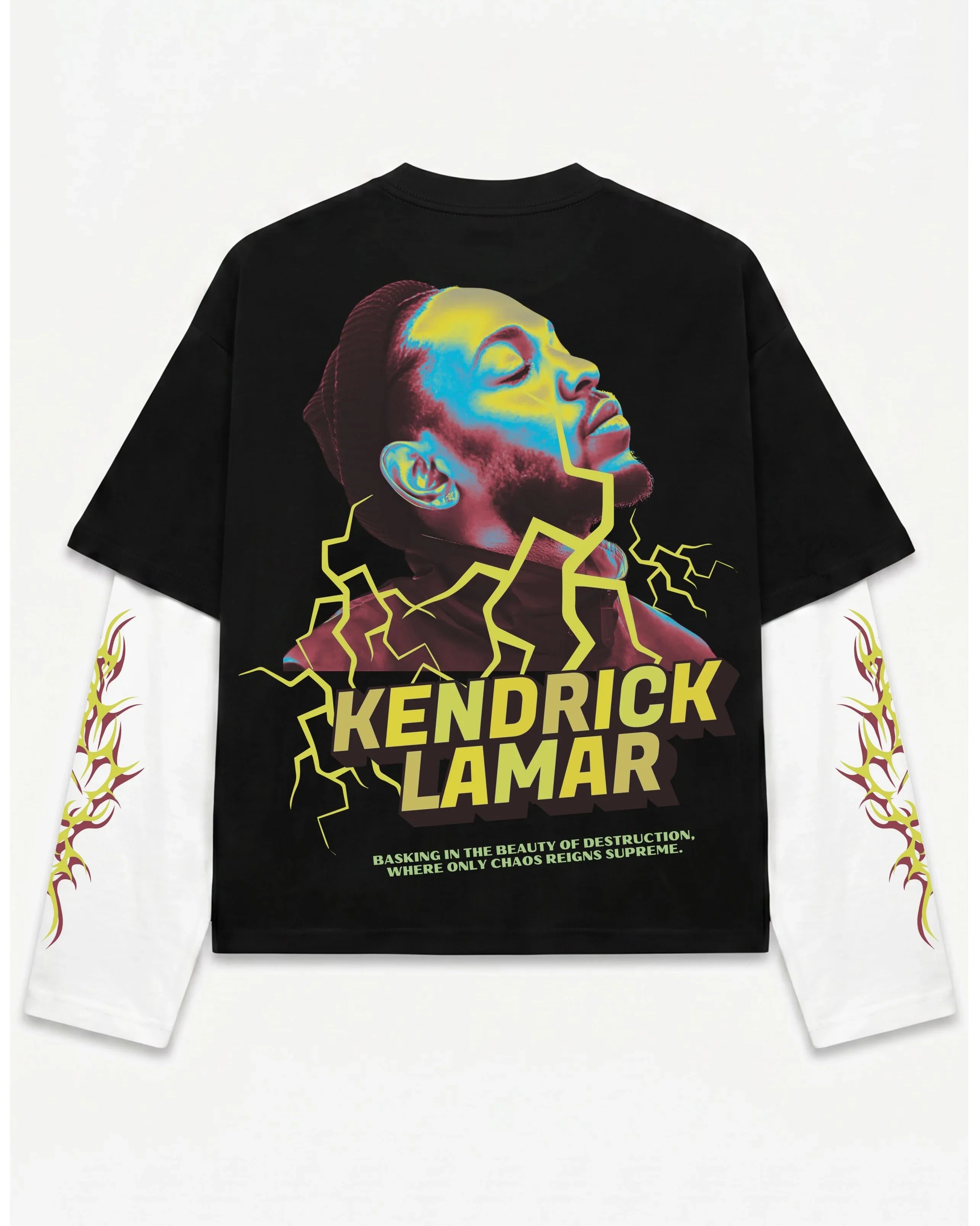 Kendrick 02 Designed Oversized Long Sleeve Tee
