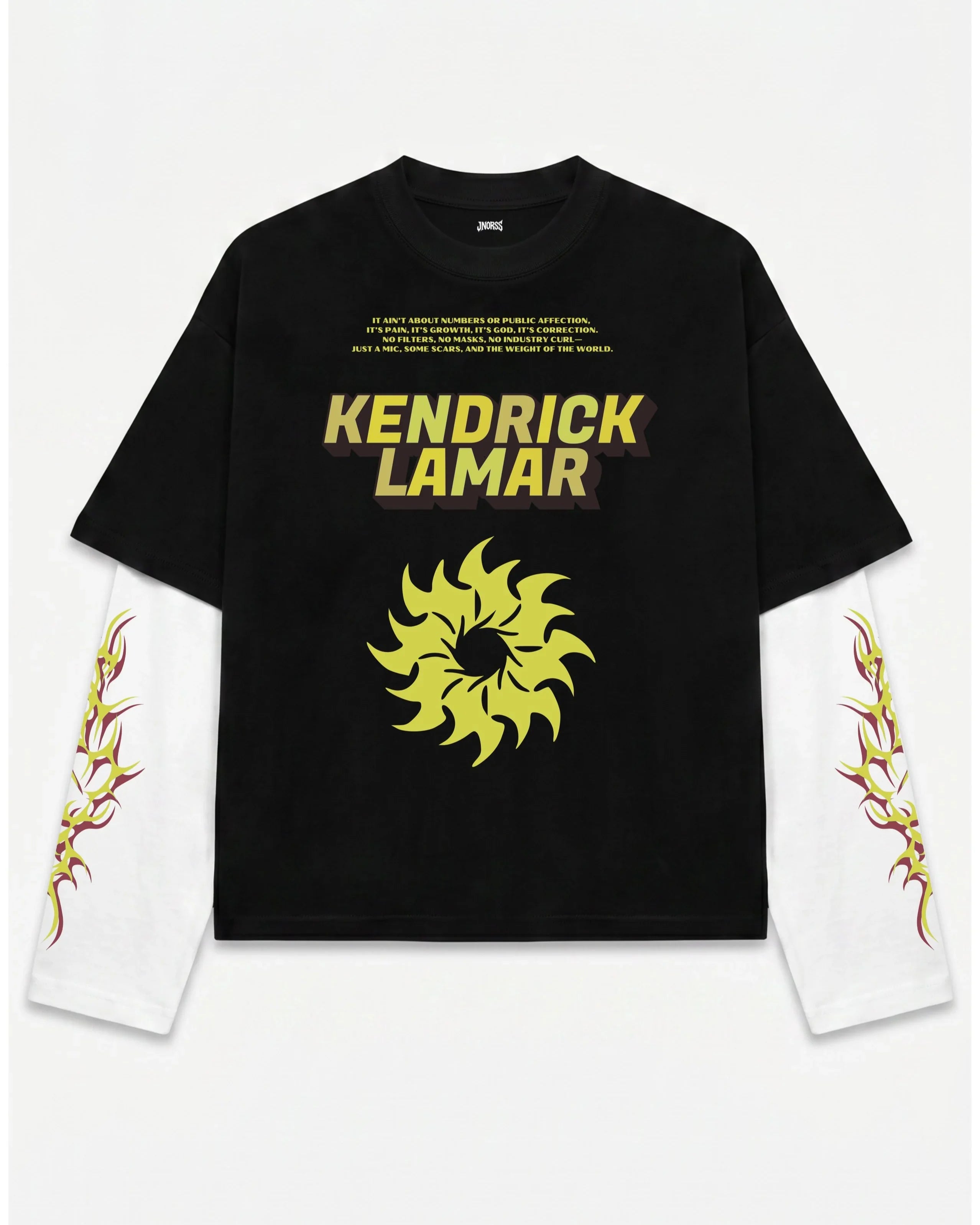 Kendrick 02 Designed Oversized Long Sleeve Tee
