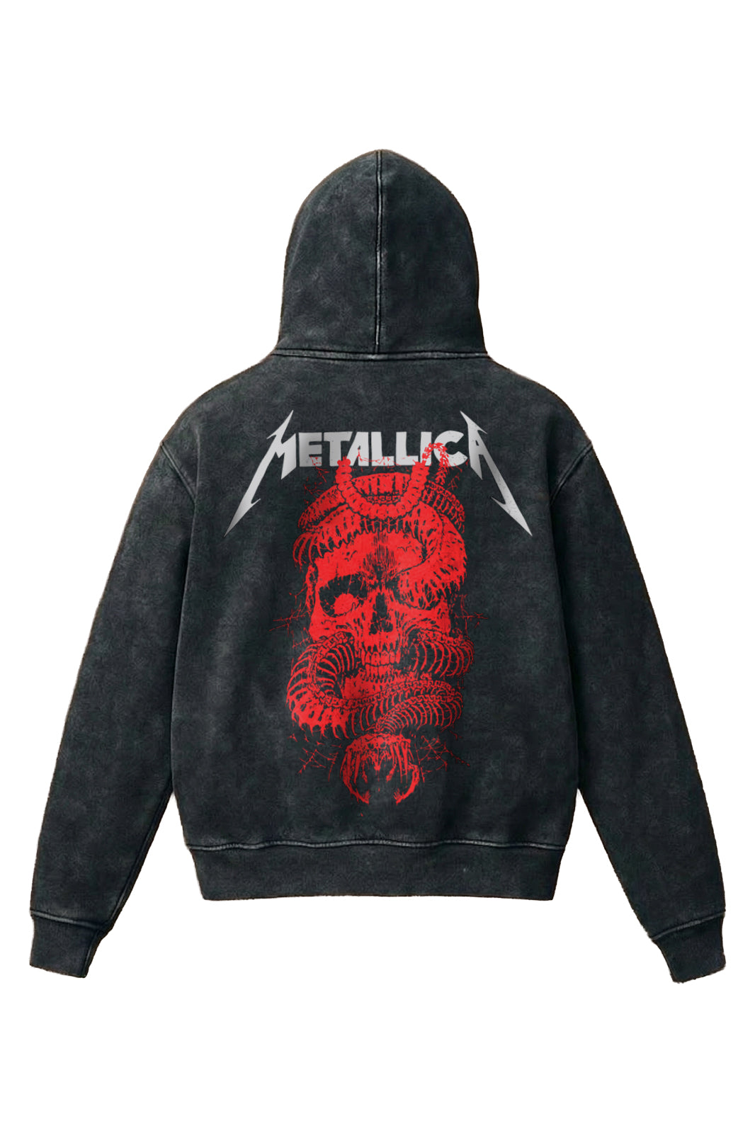 Metallica Chrimson Coil Hoodie