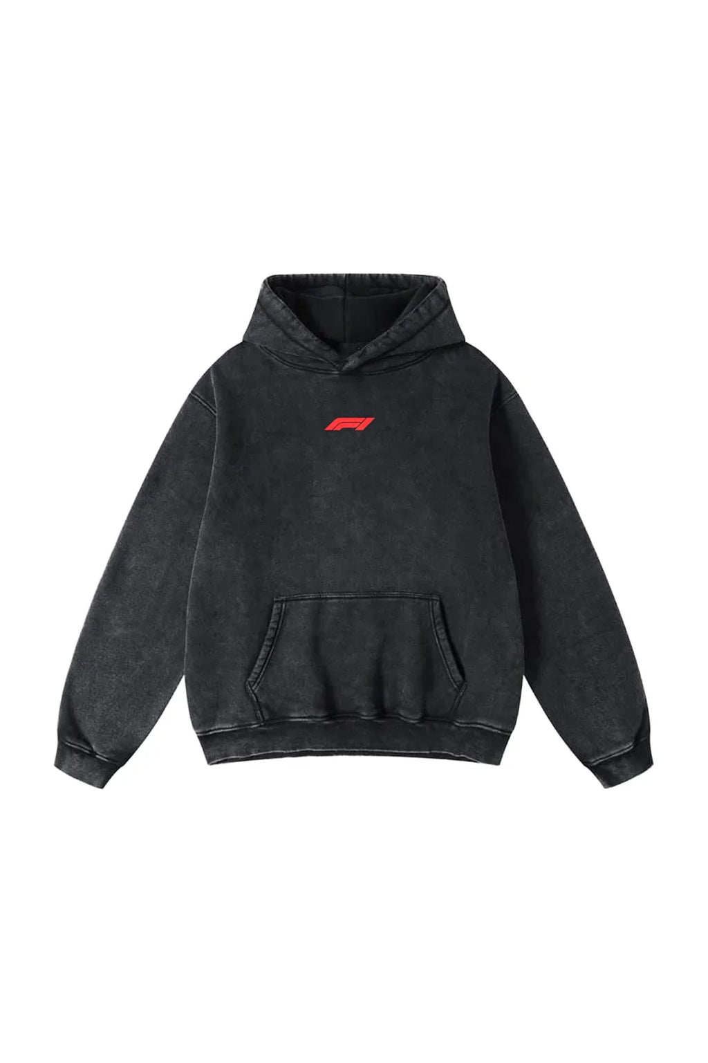 Jnorss Monaco Monte Carlo Afterdark hoodie in acid wash fabric, featuring a casual fit and stylish design.