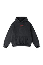 Jnorss Monaco Monte Carlo Afterdark hoodie in acid wash fabric, featuring a casual fit and stylish design.