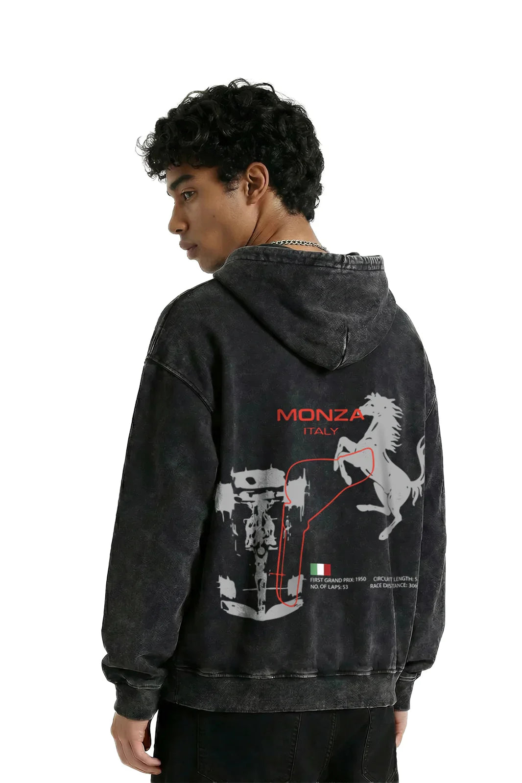 Monza Horsepower Omen Hoodie - Jnorss