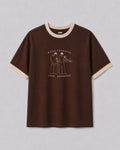 More Espresso Ringer Tee