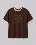 More Espresso Ringer Tee