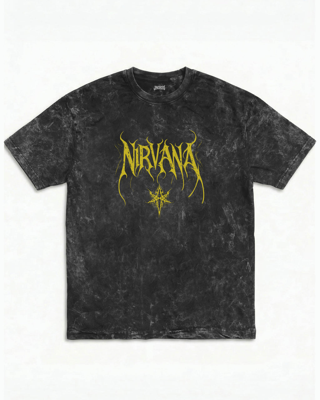 Nirvana Grunge Rebellion Acid Wash Tee