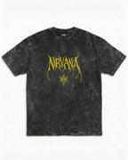 Nirvana Grunge Rebellion Acid Wash Tee