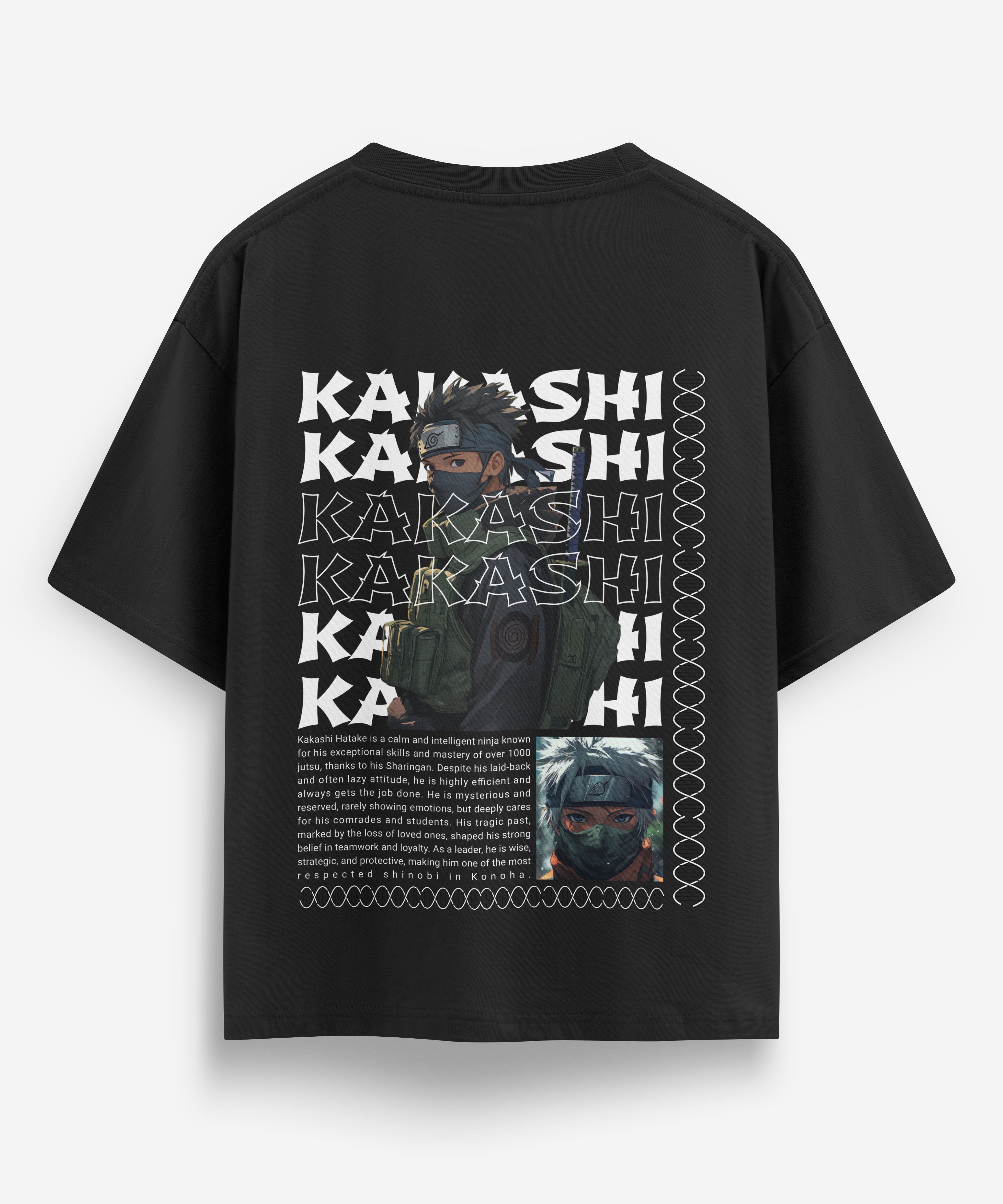 Kakashi anime Oversized T-shirt - Jnorss