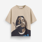 Rebel Smoke Graphic oversized T-shirt - Jnorss
