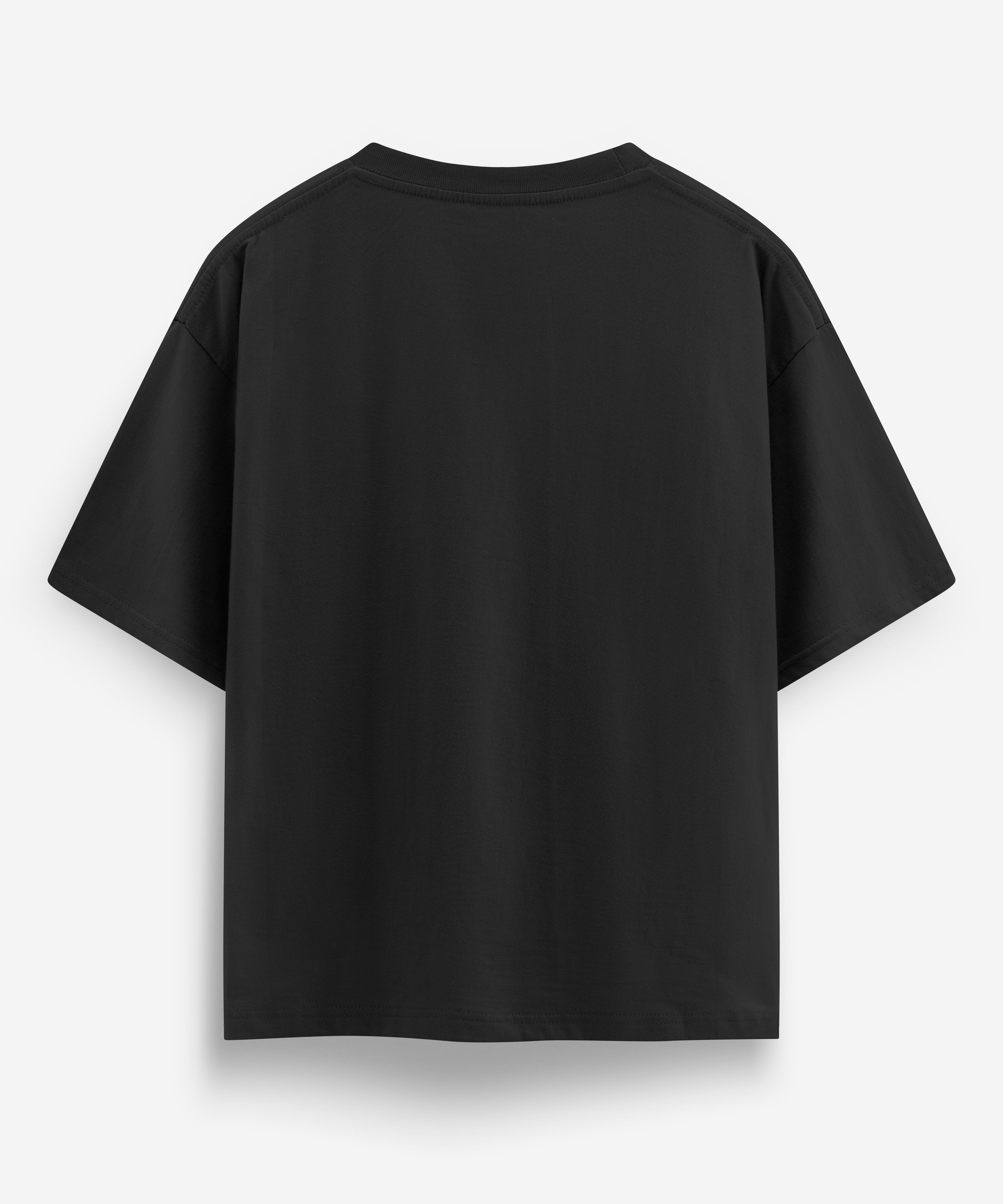 Rebel Smoke Graphic oversized T-shirt - Jnorss