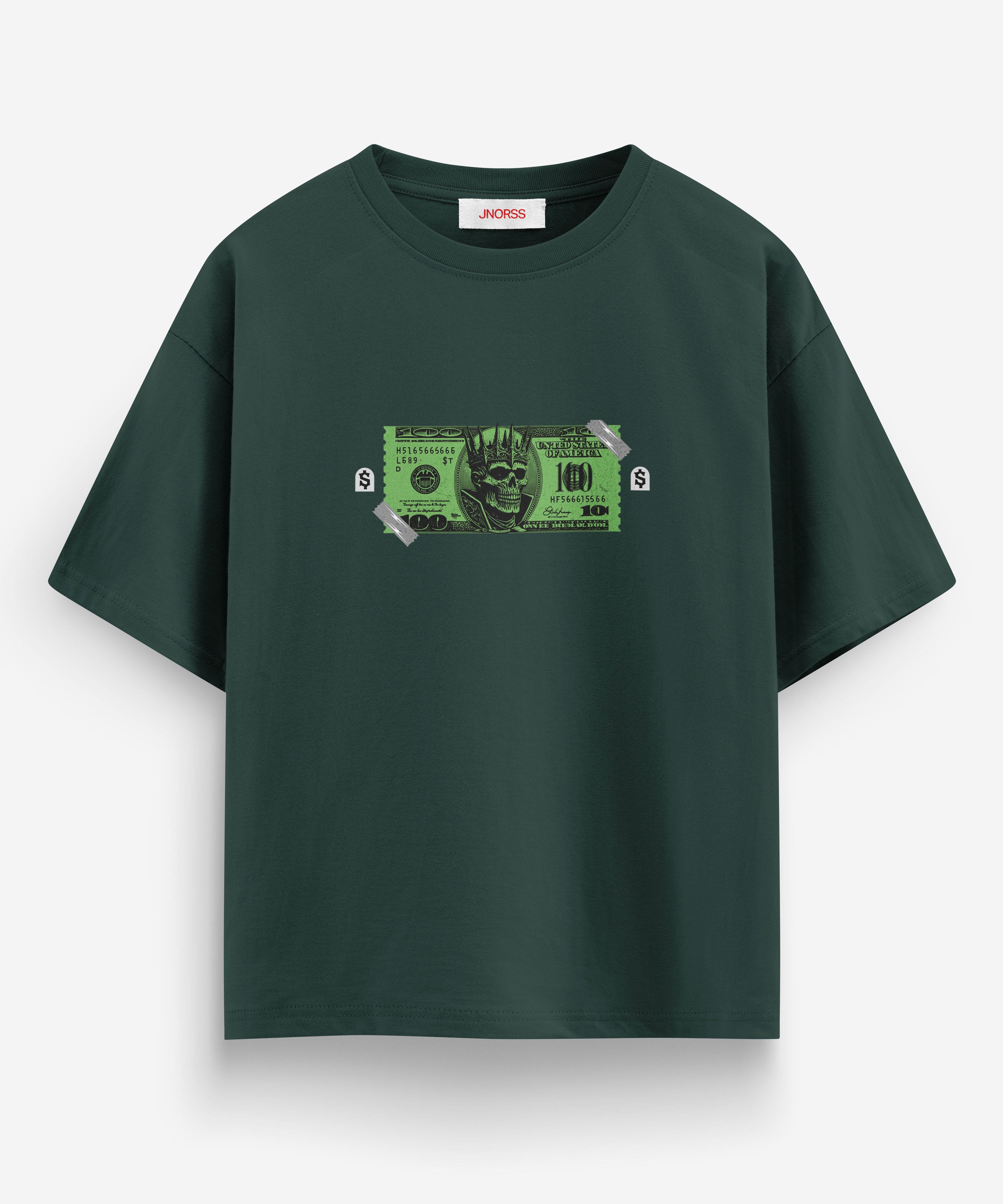 Undead Wealth Oversized T-shirt - Jnorss