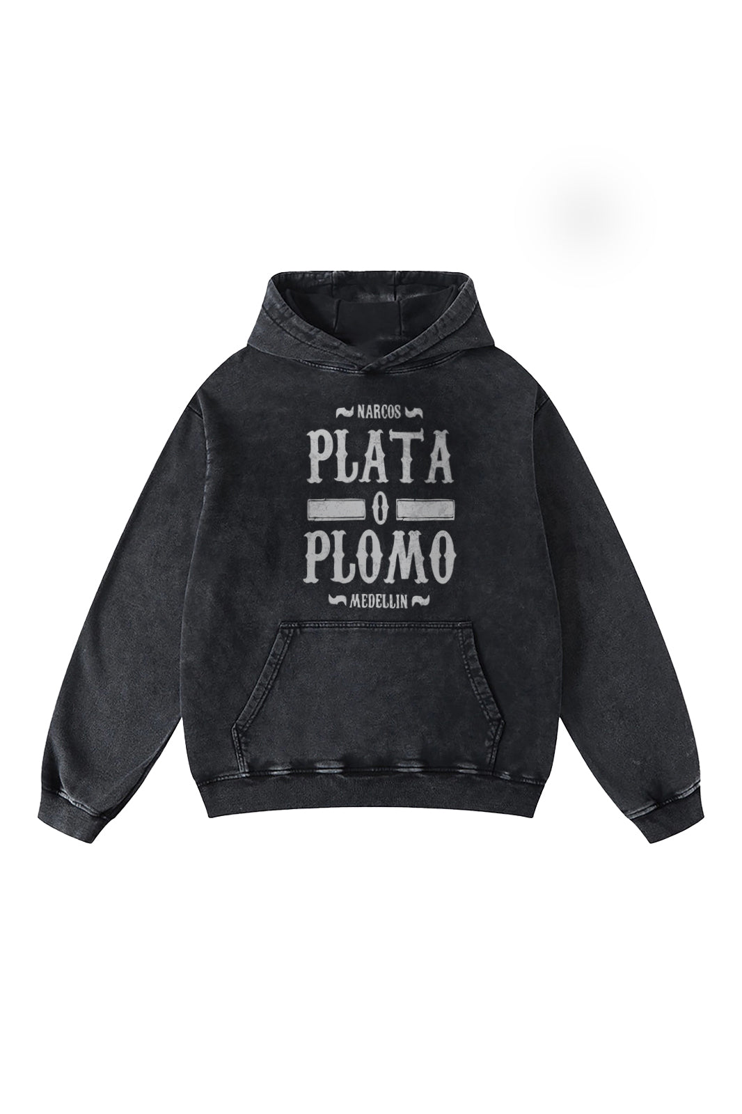 Pablo Escobar Shadow Empire - Acid Wash Hoodie