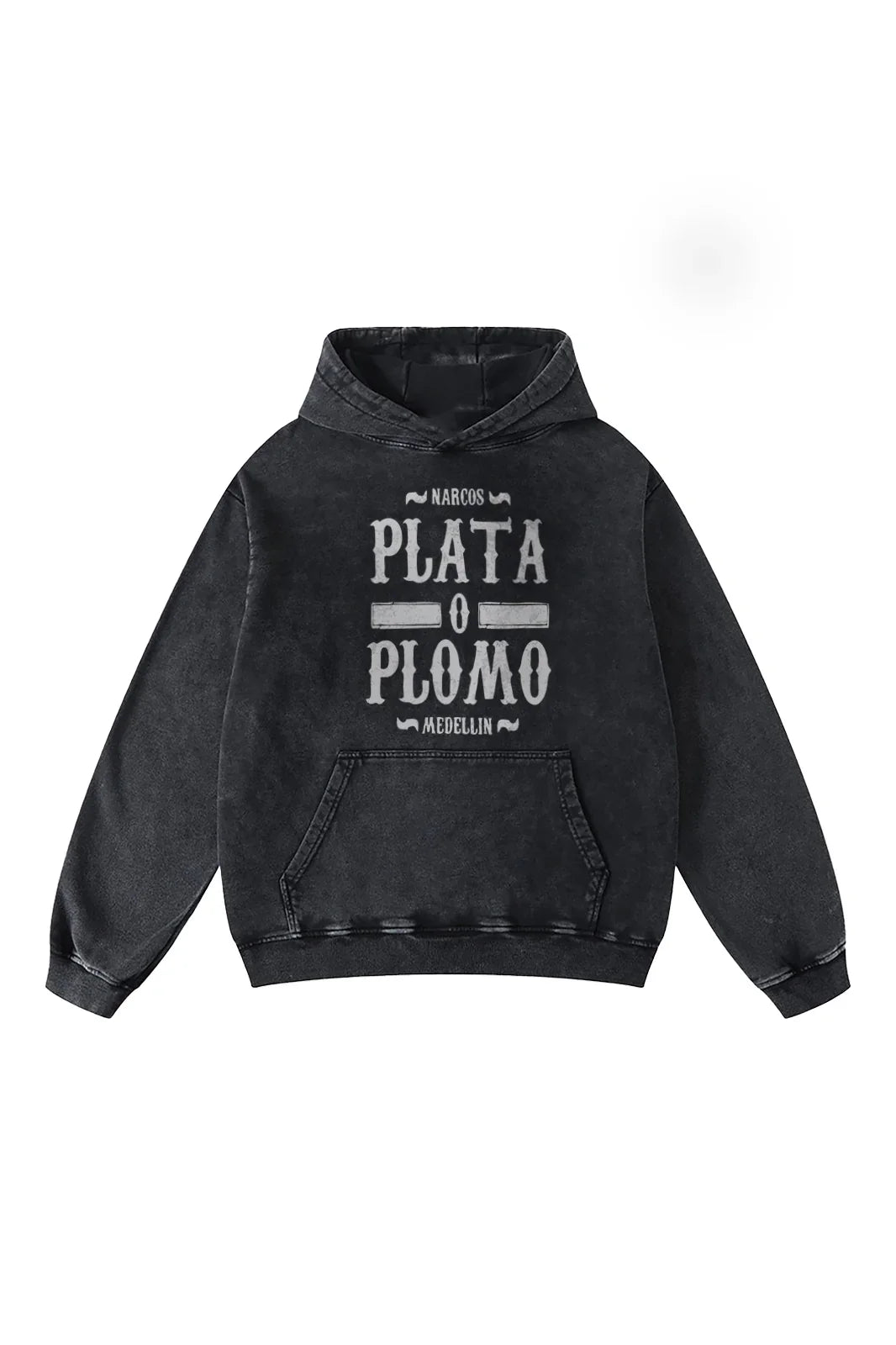 Pablo Escobar Shadow Empire - Acid Wash Hoodie - Jnorss