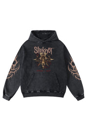 Slipknot - People = Shit Sigil - Acid Wash Hoodie