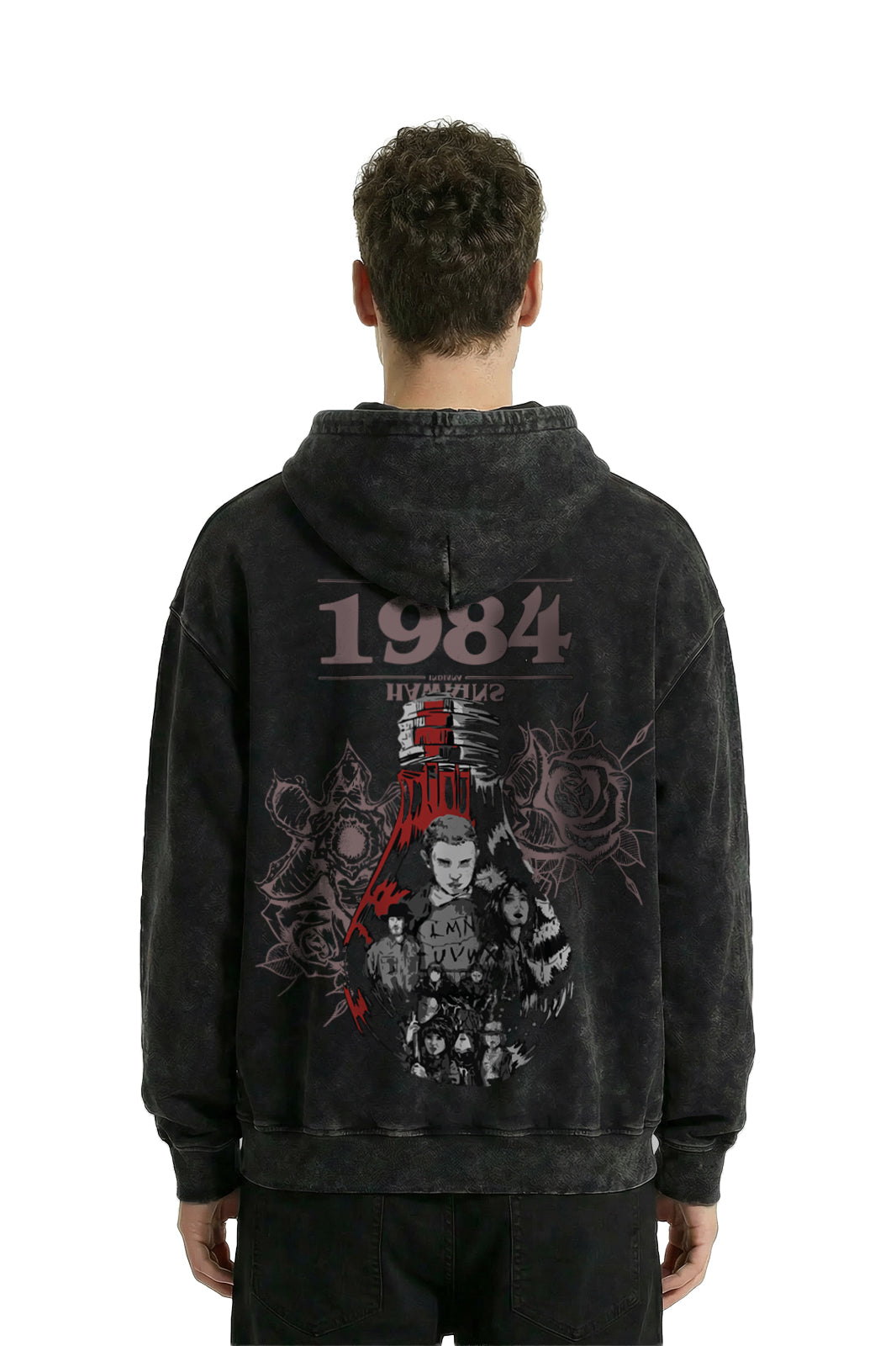 Stranger Things 1984 Red Signal Hoodie