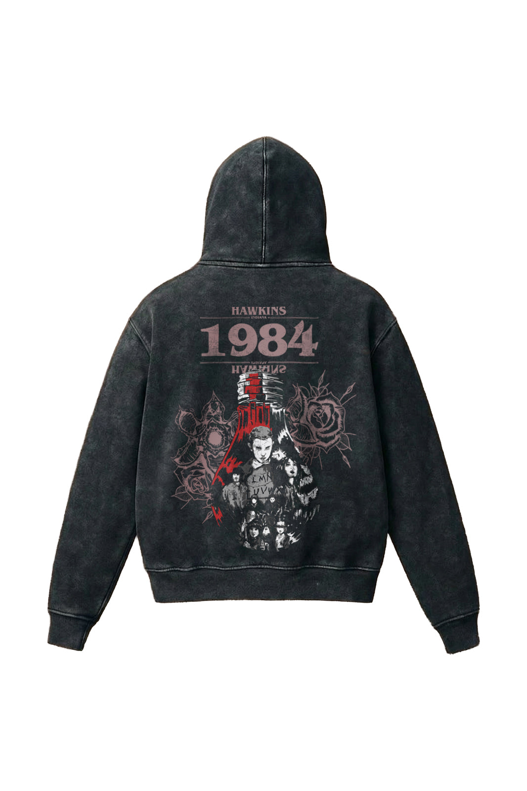 Stranger Things 1984 Red Signal Hoodie