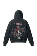 Stranger Things 1984 Red Signal Hoodie - Jnorss