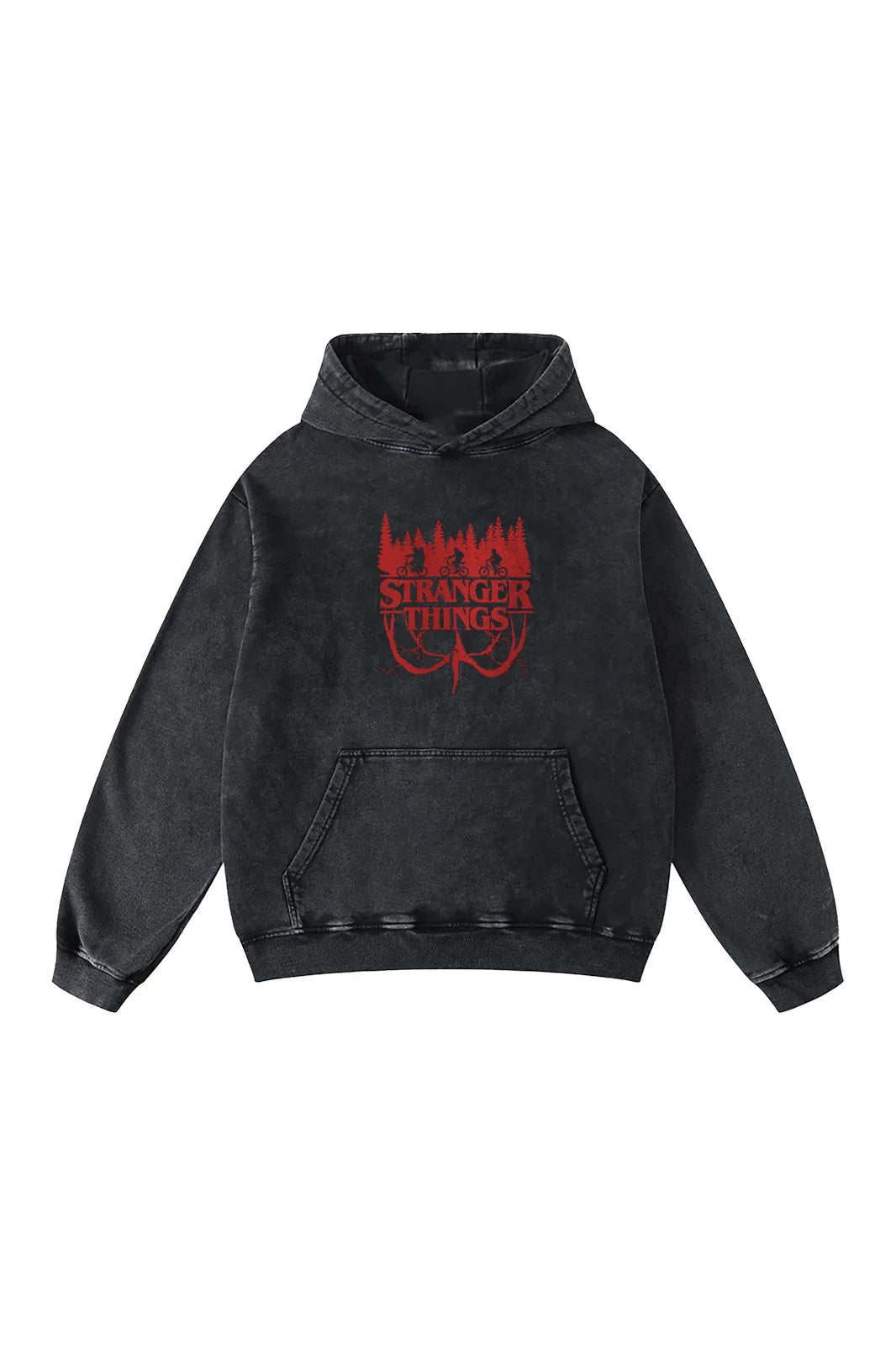 Stranger Things 1984 Red Signal Hoodie - Jnorss