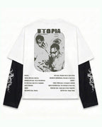 Travis Scott Utopia Chaos LS Tee