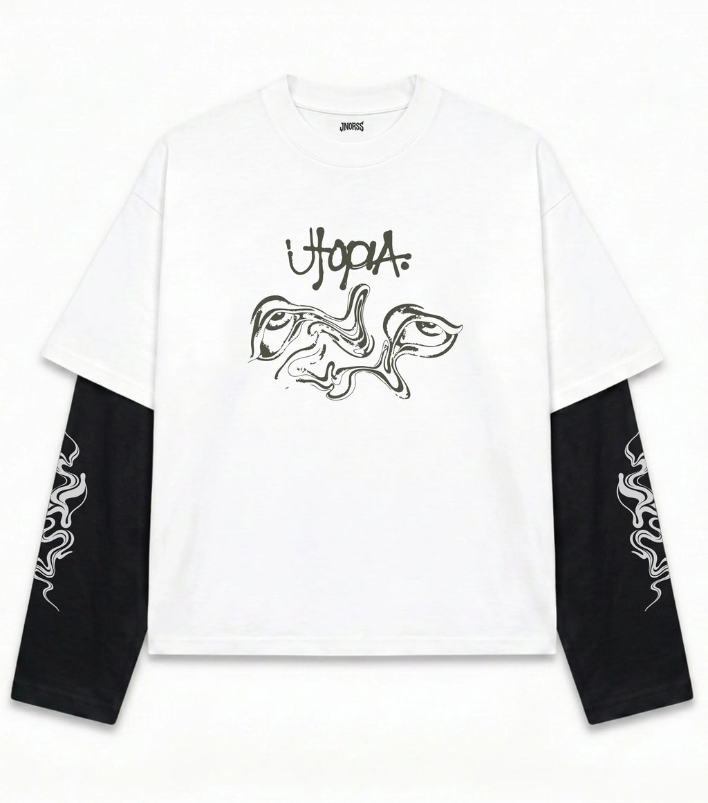 Travis Scott Utopia Chaos LS Tee