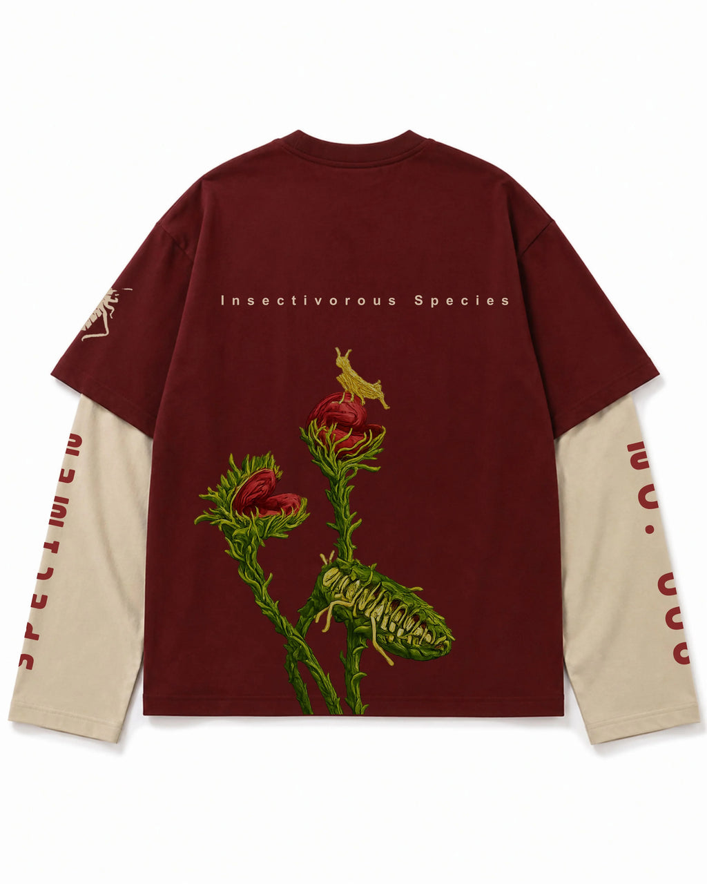 Venus Flytrap Oversized Layered T-Shirt