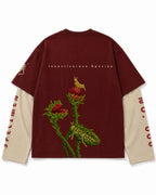 Venus Flytrap Oversized Layered T-Shirt